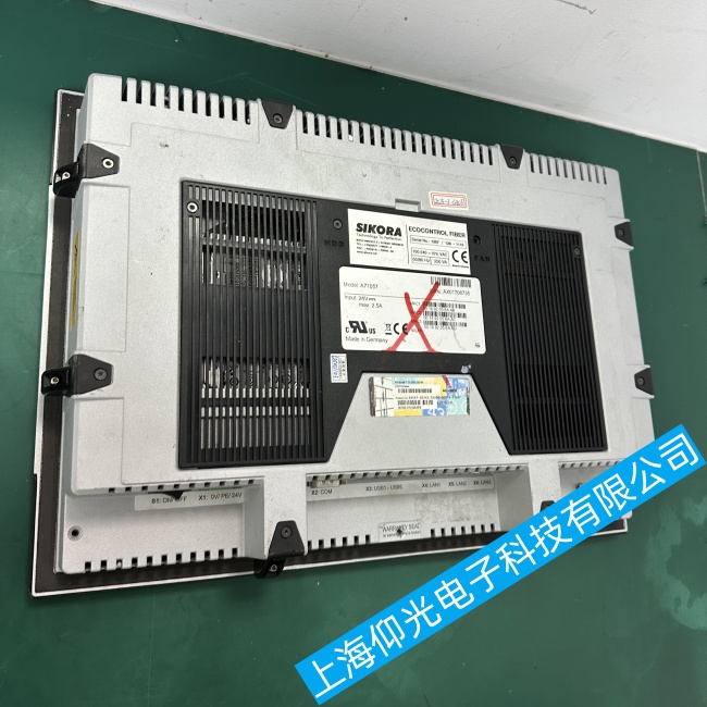 SIKORA西科拉觸摸屏A71057卡在開機界面無法繼續啟動故障處理小竅門